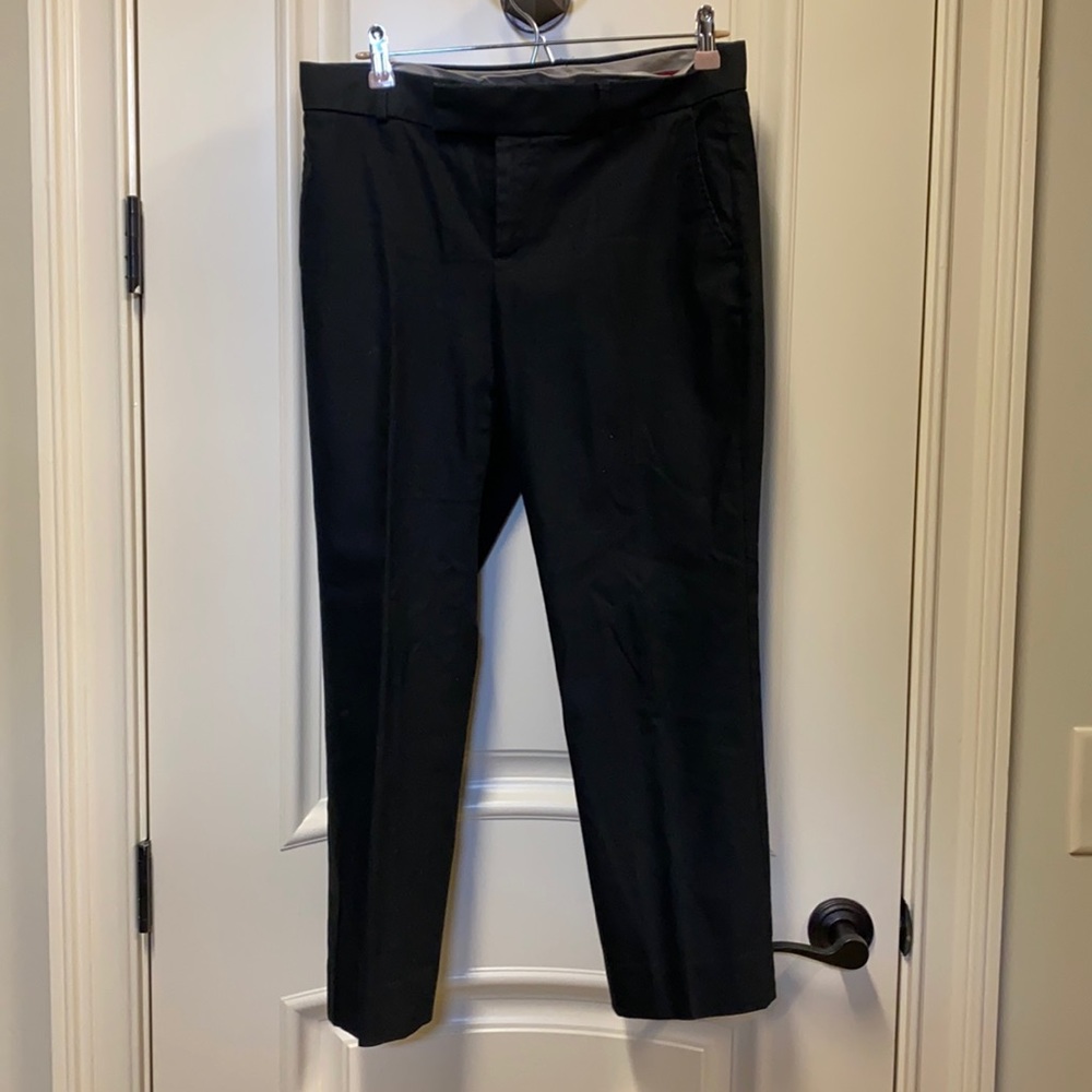 Banana Republic straight leg black pants
